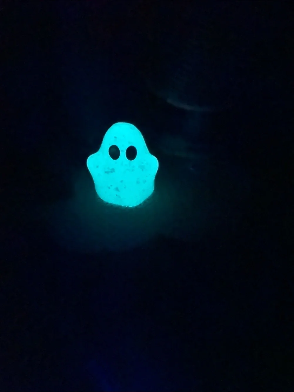 Hand Crafted Glow in the dark epoxy resin Ghost